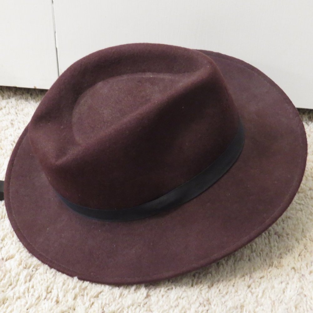 Brown Western Style Felt Hat